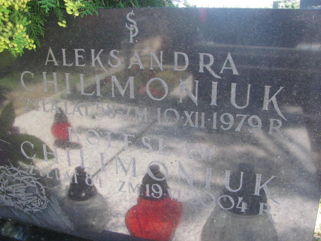 Bolesław Chilimoniuk 1920 Wohyń - Grobonet - Wyszukiwarka osób pochowanych