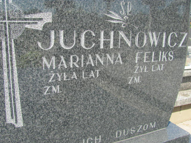 Feliks Juchnowicz 1933 Wohyń - Grobonet - Wyszukiwarka osób pochowanych