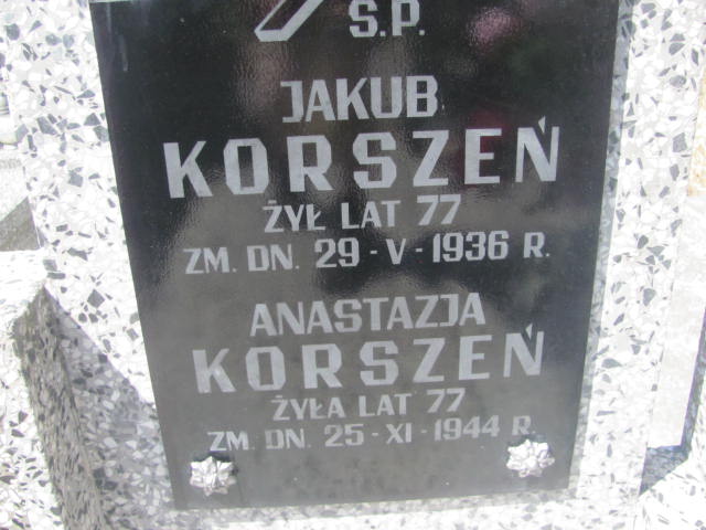 Stefania Korszeń 1898 Wohyń - Grobonet - Wyszukiwarka osób pochowanych