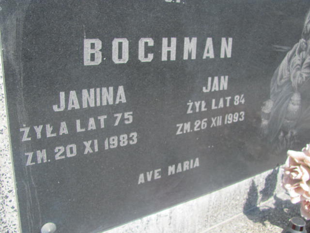 Jan Bochman 1909 Wohyń - Grobonet - Wyszukiwarka osób pochowanych