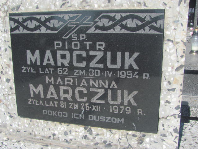 Maria Marczuk 1898 Wohyń - Grobonet - Wyszukiwarka osób pochowanych