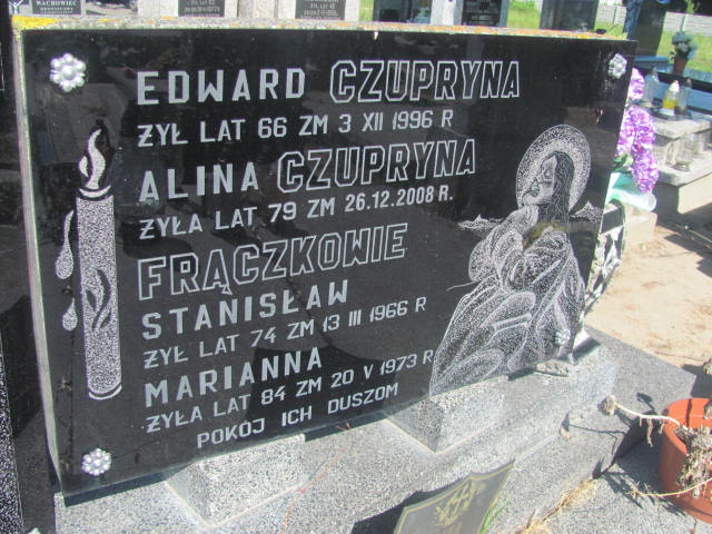 Alina Czupryna 1929 Wohyń - Grobonet - Wyszukiwarka osób pochowanych