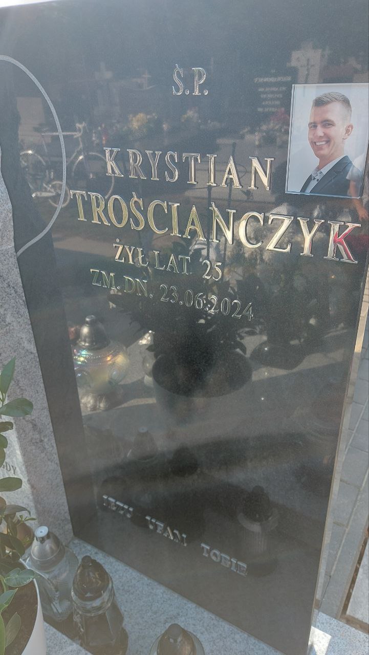 Grób Krystian Trościańczyk
