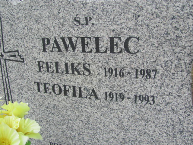 Feliks Pawelec 1916 Wohyń - Grobonet - Wyszukiwarka osób pochowanych