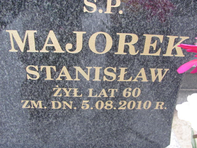 Stanisław Majorek 1950 Wohyń - Grobonet - Wyszukiwarka osób pochowanych