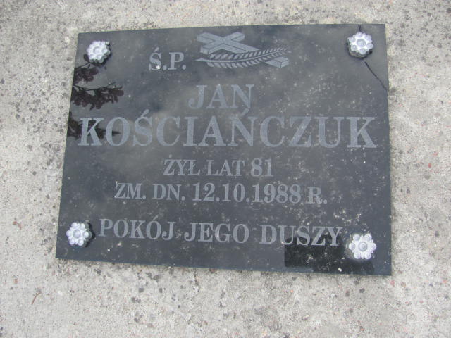 Elżbieta Kościańczuk 1908 Wohyń - Grobonet - Wyszukiwarka osób pochowanych