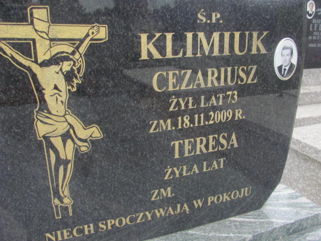 Teresa Klimiuk 1938 Wohyń - Grobonet - Wyszukiwarka osób pochowanych
