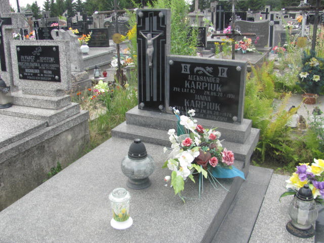 Grób Aleksander  Karpiuk