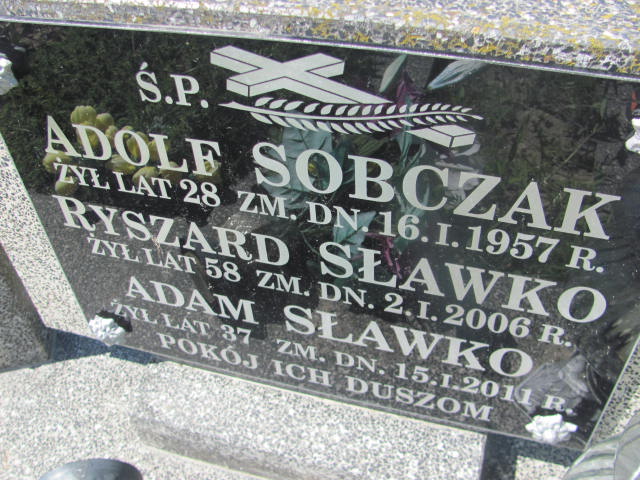 Adam Sławko 1974 Wohyń - Grobonet - Wyszukiwarka osób pochowanych