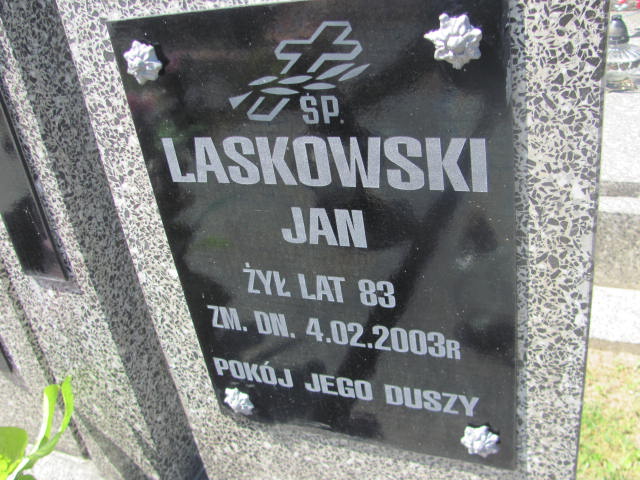 Jan Laskowski 1920 Wohyń - Grobonet - Wyszukiwarka osób pochowanych