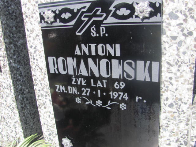 Sabina Romanowska 1904 Wohyń - Grobonet - Wyszukiwarka osób pochowanych