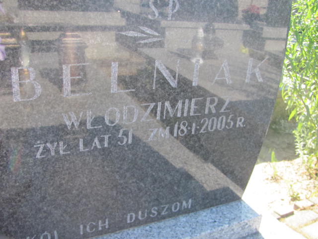Włodzimierz Belniak 1954 Wohyń - Grobonet - Wyszukiwarka osób pochowanych