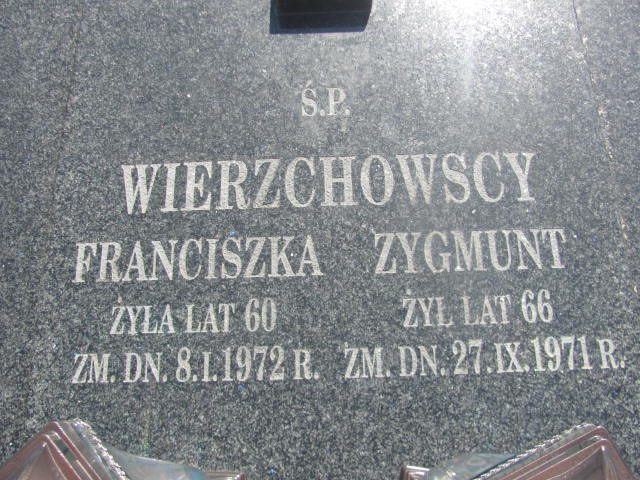 Zygmunt Wierzchowski 1905 Wohyń - Grobonet - Wyszukiwarka osób pochowanych