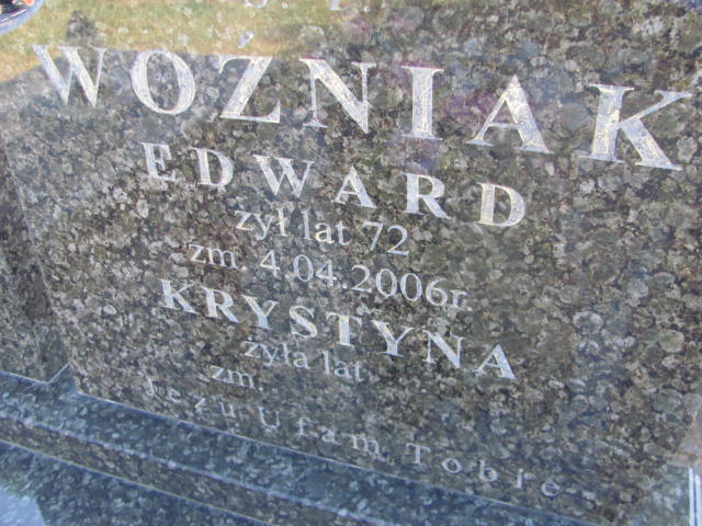 Edward Woźniak 1934 Wohyń - Grobonet - Wyszukiwarka osób pochowanych